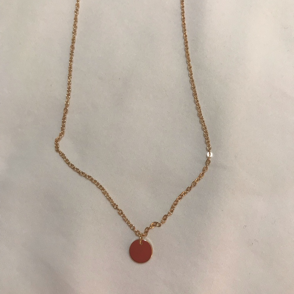 Dainty Disc Necklace